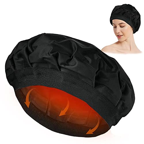 Безжична термозащитная шапчица за дълбоко инсталация-Афро-Парна шапчица За домашна употреба с естествена коса. Отпариватель за косата