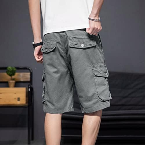 Работни Панталони-Карго Мъжки Обикновена, Индивидуален Дизайн, Прости Памучни Модни Обикновен Панталон-Карго за Мъже с