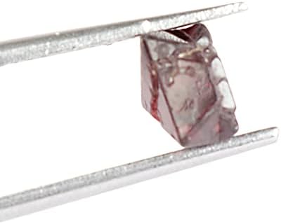 GEMHUB Натурална Необработанная Червен шпинел 2,40 карата, Лечебен кристал от Бирма