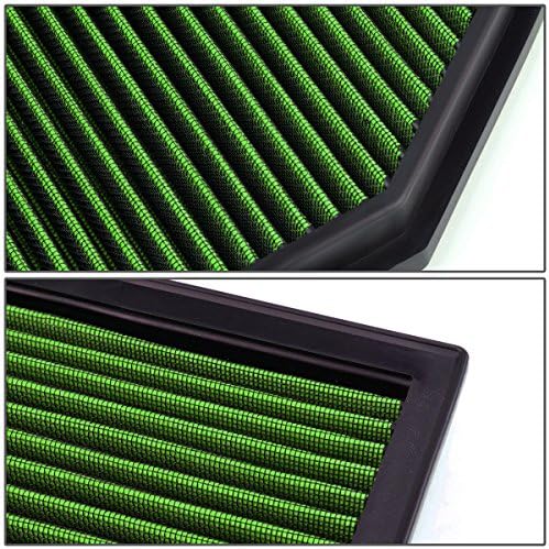 Съвместим с РС/IS/RC за многократна употреба и миене Сменен въздушен филтър с висока степен на навлизане (зелен)