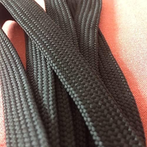 Начало-Deco78 Подмяна на кабел за блузи с качулка 4шт 14 мм X 51 инча, Бял, Черен, Сив, Плосък Кабел с завязками за спортни панталони,