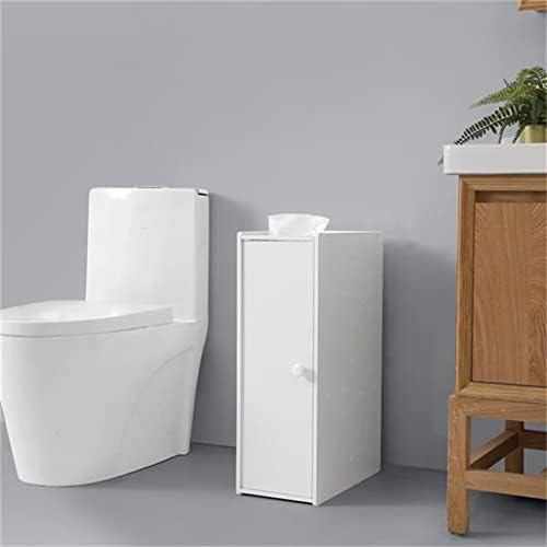 n /a Мебели от PVC Тесен Шкаф за баня, Тоалетни [20 * 40 * 65 см] Шкаф за баня, Ъглова Етажерка, Стелажи За съхранение на Различни мебели