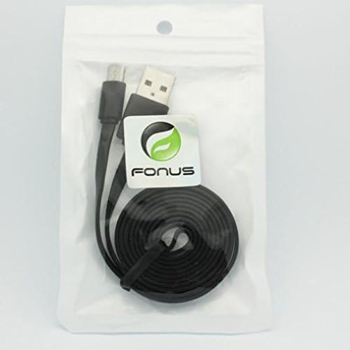 USB кабел с дължина 3 метра, захранващ Кабел за зарядно устройство microUSB, Тел власт, Съвместим с Motorola Google Nexus