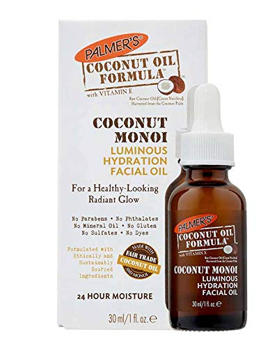 Светлинен Овлажняващ крем масло за лице Palmer's Coconut Monoi Luminous Hydration, 1 Унция