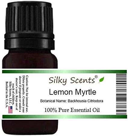 Копринено аромати Етерично масло от лимон-миртового дърво (Backhousia Citriodora) Чисто и натурално - 5 мл