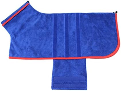 Халат GSPORTFIS, Изсушаващо палта, Супер Впитывающее Меки кърпи за баня за домашни любимци, Регулируеми Топли аксесоари за къпане (Цвят: