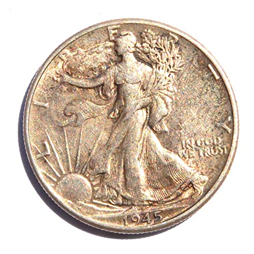 1945 Съединените Щати, които са излезли на Свобода (сребро проба 900) Филаделфийската монетен двор №3 в Края на Втората световна