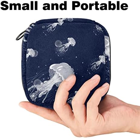 ORYUEKAN Чанта За съхранение на Хигиенни Кърпички, Преносими Многократна употреба Менструални Тампони джоб, Чанта за Съхранение на