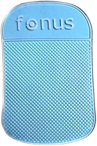 Синя Кола Нескользящий подложка за арматурното табло с Лепкава Стена за закрепване към таблото на автомобила Samsung Galaxy J3 ()