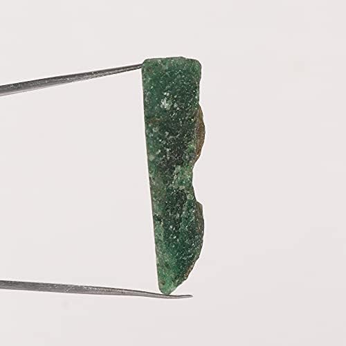 25,50 карата Необработени Естествени Лечебни кристали от Зелен Нефрит за Многократна употреба