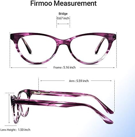 Firmoo без, блокер синя светлина очила, котешко око, компютърни очила за четене, блокиране на синя светлина, очила с увеличение