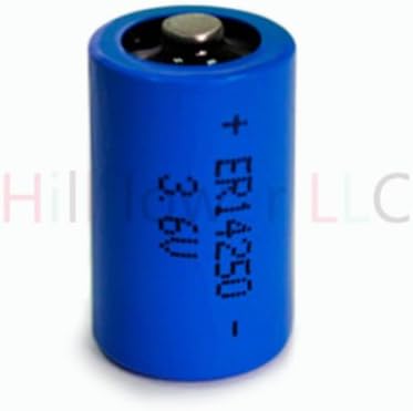 Hillflower 10 бр ER14250 1/2 AA 14250H LS14250 14250 Съраунд литиева батерия Премиум-клас 3,6 На 1200 ма