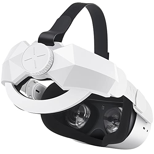Централен колан Oculus Quest 2, Смяна на елита лента, лента за halo, Регулируеми Аксесоари за слушалки VR-точки, Удобна възглавница
