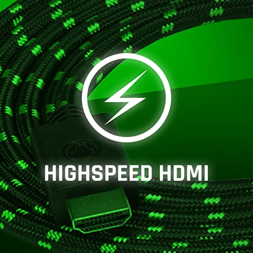 Snakebyte HDMI: Кабел Pro 4K / 3D /1080P с дължина 3 м - Черно /Зелено - Xbox One