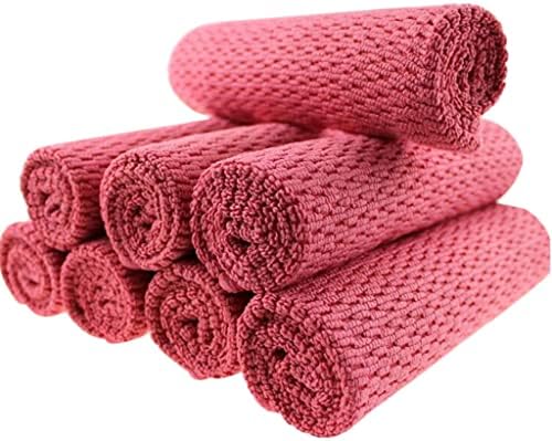 Кърпа за почистване от микрофибър MIAOHY гладка, Высокоабсорбирующее Многофункционално кърпа за почистване на прах и замърсяване,