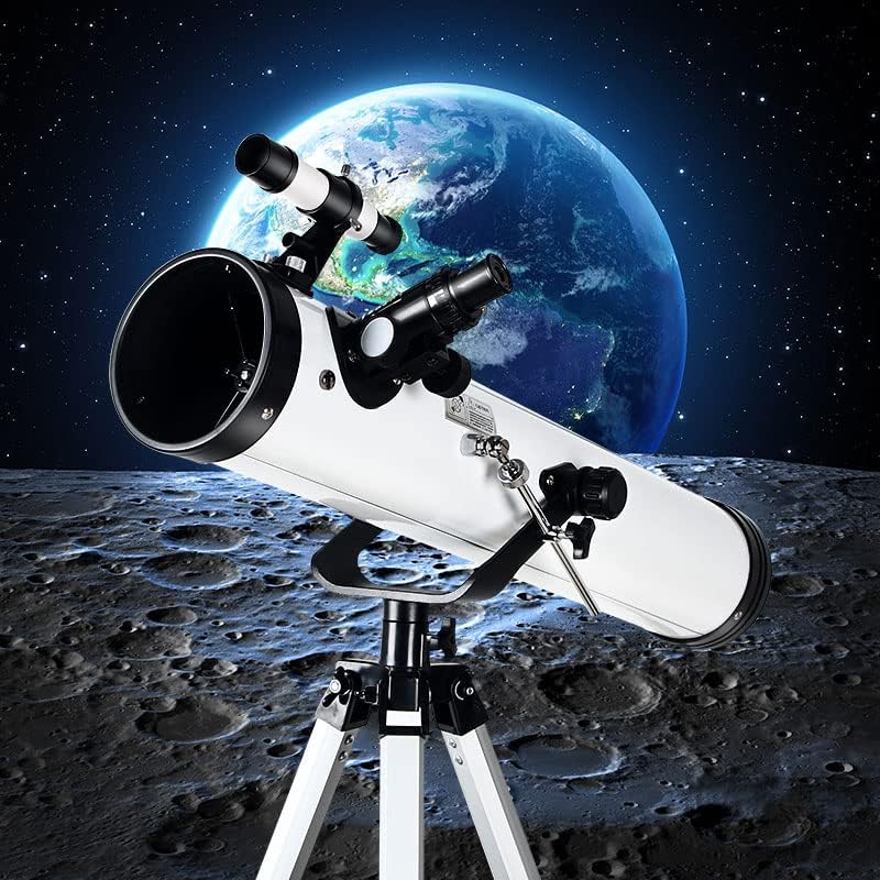 Телескоп BXGTECH 76 мм Астрономически Телескопи със Статив Адаптер за Преносим Телефон Рефракторный Телескоп за Деца и Възрастни, Начинаещи