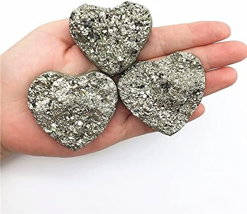 BINNANFANG AC216 1 бр. натурален Ада във формата на сърце Кристали кварц Непреработени и Минералните Лечебни Енергийни Камъни Проба