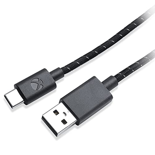 HUYUN 2,7 М 9 ФУТА Здрав Сплетен USB-C Type-C USB Кабел За Зареждане на Линеен Проводник на Кабел, който е Съвместим за Xbox one Elite Series