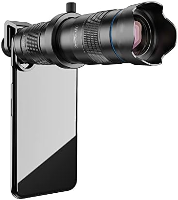 Оптично Обектива на камерата на телефона FZZDP, 28-кратно Телеобектив, монокуляр с Мини-статив за селфи, за всички смартфони