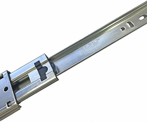 Профили GlideRite 1470-ZC-10 14 инча, 100 £ 1 инч 10 бр 14 Странично Закопчаване Прибиращи Прибиращи Шарикоподшипниковые чекмеджета са