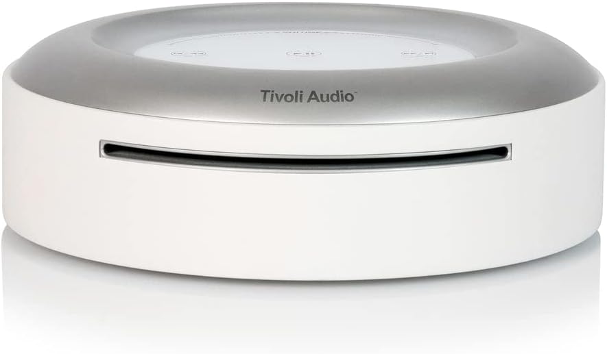 Cd плейър, безжичен модел Tivoli Audio (бял)