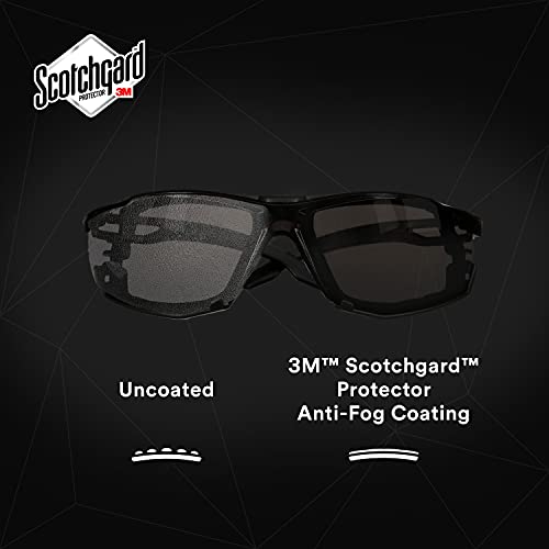 Защитни очила 3M, серия SecureFit 500, 20 броя в опаковка, ANSI Z87, Регулируеми лък тел с храповиком, Спортни, Защитни очила,