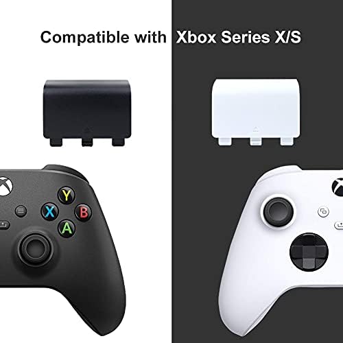 Капак на отделението за батерията Aosai за Xbox Series X, Контролер за Xbox Series S, Замяна на Кутията на Гърба на вратата