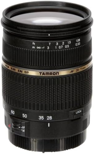 Автофокус Tamron 28-75 мм f /2.8 SP XR Di LD асферическая (IF) за Canon (модел A09E) - Международна версия (без гаранция)