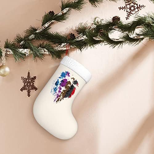 Yoigng Цвят Колан Лъв Джиу-Джицу, Коледни Чорапи, Коледни Чорапи, Класически Празнична Украса, Окачен Чорап За Камина