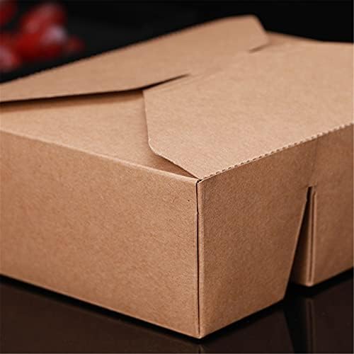 Кутия за Пържено Пиле DIOUS Еднократна употреба в Кейтеринге, За Приготвяне на Обяди и в микровълнова фурна, Опаковъчна Кутия