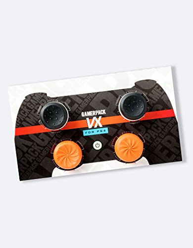 Контролер KontrolFreek GamerPack VX за PlayStation 4 (PS4) | висока производителност Джойстици | 3 с висока засаждане, 1 с вдлъбната средна