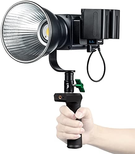 Led лампа за видеозаснемане, който поддържа планина с перка 1/4 инча за Ninja 200/300 Light, Универсална Ергономична Slr Беззеркальная Камера,