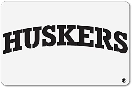 U-Образна форма Шаблони Nebraska Huskers Извити Универсален Шаблон - NEBOOS-502