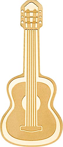 2023 DE Малка Златна китара PowerCoin със Специална форма Златна Монета 1$ Palau 0,5 Гр. Антични Финал