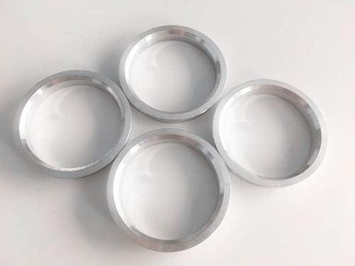 NB-AERO (Комплект от 4) Алуминиеви центрирующие пръстени на главината с диаметър от 73,1 мм до 57,1 mm с вътрешен диаметър | Центрирующее