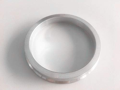 NB-AERO (Комплект от 4) Алуминиеви центрирующие пръстени на главината с диаметър от 72,62 мм до 59,6 mm с вътрешен диаметър | Центрирующее