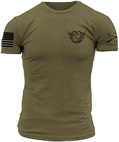 Мъжки t-shirt Ветеран O. E. F. в стил Grunt