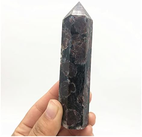 LAAALID XN216 1бр 4 Размера Естествен Гранат Crystal Обелиск Кристални Пръчка Точка Лечебни Камъни Кула Естествени камъни и