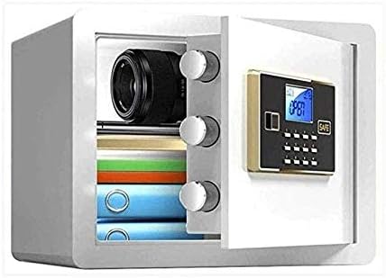 Големият електронен цифров сейф NICEDAYFY за домашна сигурност на бижута -имитация на заключване на сейфа (цвят: черен)