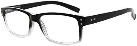 Eyekepper на пролетта панти, реколта мъжки слънчеви очила в черна прозрачна рамка
