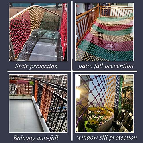 MAHFEI Здрава метална мрежа за защита на децата, Мрежа за защита на стълби, мрежа за декорация на детска градина, Мрежа от падане,