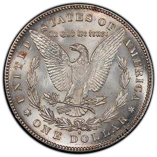 1978 Година, в Съединените Щати, Сребро, Морган (90%), долар PCGS MS62 за 1 долар, много малки детайли