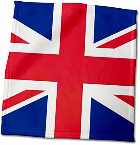3дРоуз Санди Мартенс Знамена на света - Знаме на Обединеното Кралство в Обрезанном формата - Кърпи (twl-210522-3)