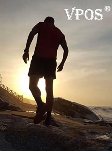 VPOS Спортни къси Панталони за мъже и 5 Инча - Леки Мъжки Спортни Шорти бързо съхнещи Спортни Шорти за Бягане с Джобове с цип