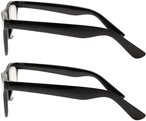 grinderPUNCH 2 Опаковки Очила за четене с най-високо увеличение, считывающие устройство на силна мощност - 1,00-6,00