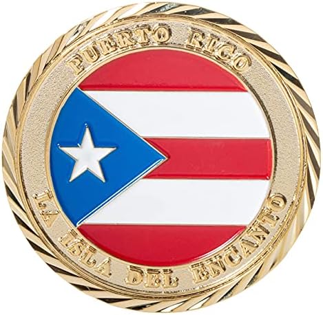 Знамето на Съединените Щати и Пуерто Рико, Монета на повикване La Isla del Encanto и Синьо Кадифе Кутия