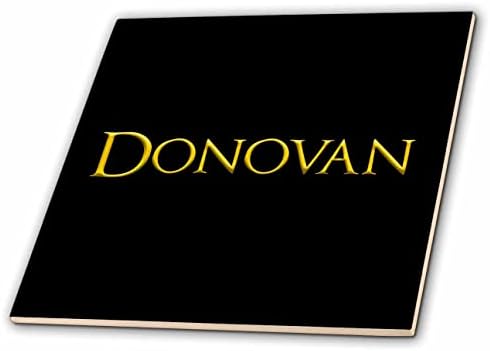 3дРоуз Донован най-популярното име за момче в Америка. Жълти на черни плитках - амулетах (ct_351377_1)