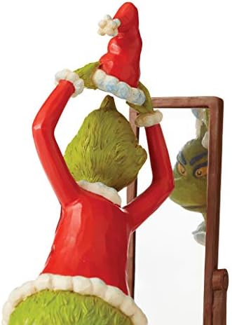 Фигурка Гринча Энеско Джим Шора в костюм на Дядо Коледа, 8,86 H, Многоцветен