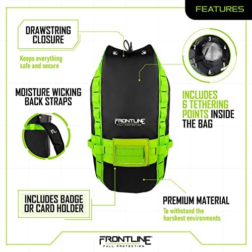 Vinyl чанта Frontline MPBAG50 със защита от падане на инструменти и съхранение | 6 точки за закрепване вътре в чантата | лека и от