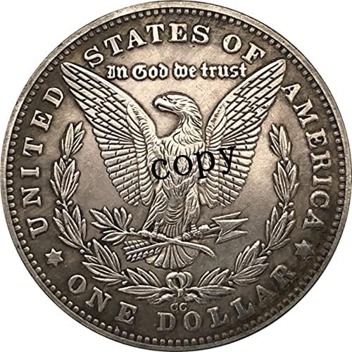 Никелова монета Скитник 1878-Кубиков щатския долар Морган